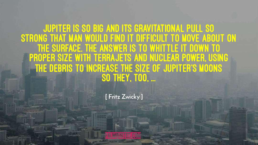 Gravitational Pull quotes by Fritz Zwicky