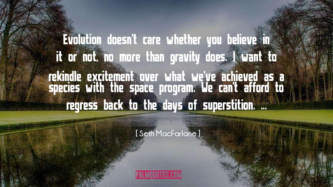 Gravity quotes by Seth MacFarlane