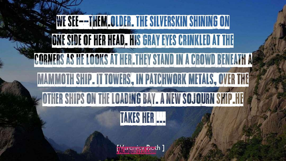 Gray Eyes quotes by Veronica Roth