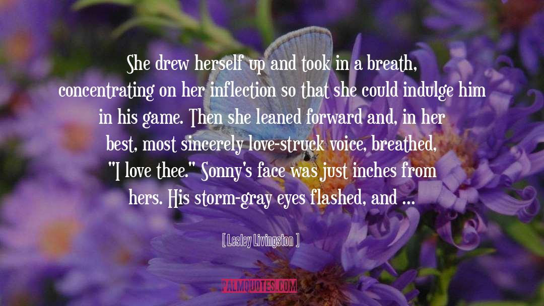 Gray Eyes quotes by Lesley Livingston