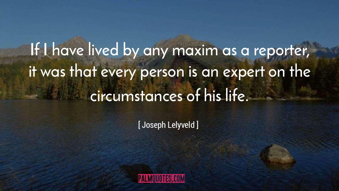 Gray Life quotes by Joseph Lelyveld