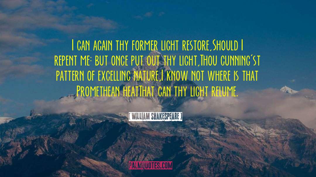 Gray Light quotes by William Shakespeare