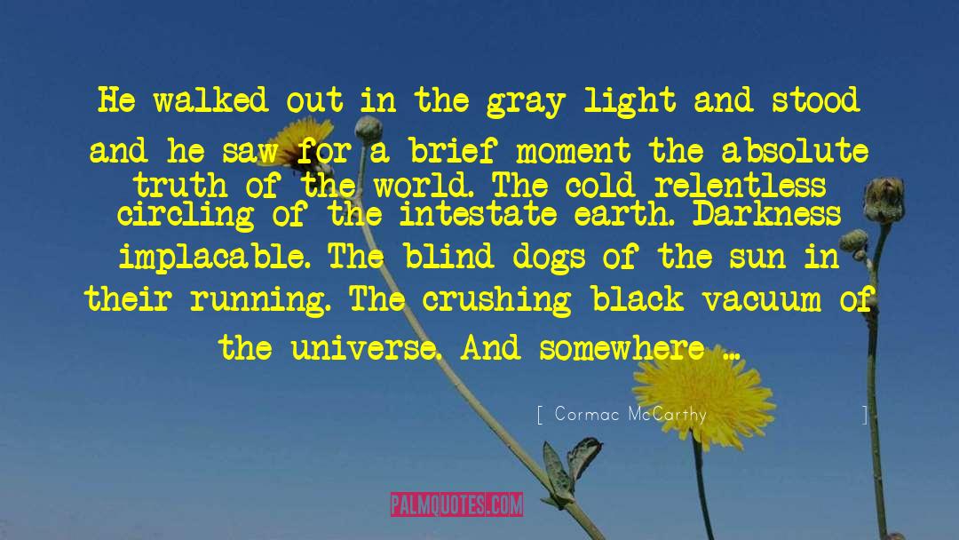 Gray Light quotes by Cormac McCarthy