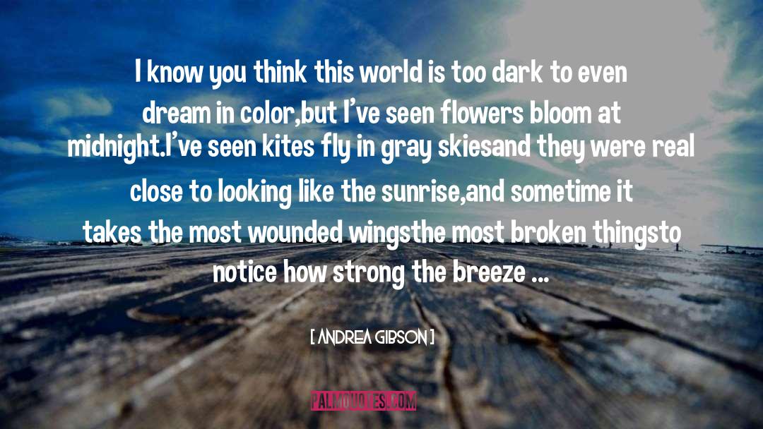 Gray Skies quotes by Andrea Gibson