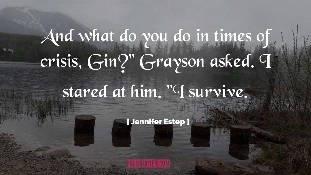 Grayson quotes by Jennifer Estep