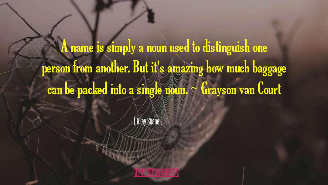 Grayson quotes by Riley Shane