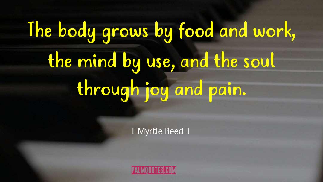 Greasy Food quotes by Myrtle Reed