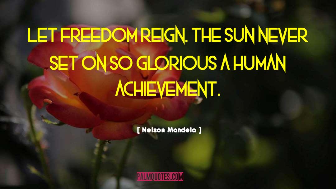Great Achievement quotes by Nelson Mandela
