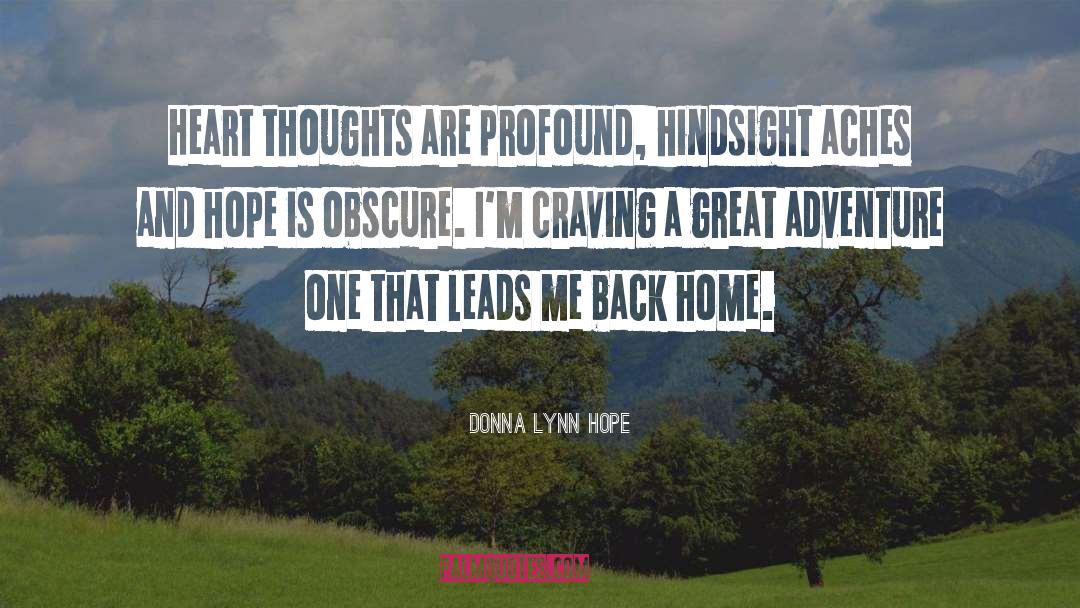 Great Adventure quotes by Donna Lynn Hope