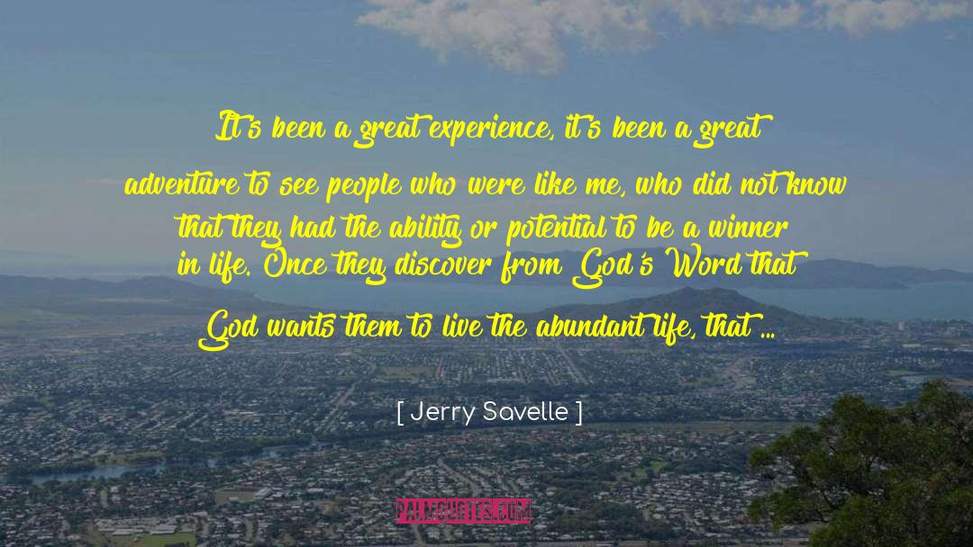 Great Adventure quotes by Jerry Savelle