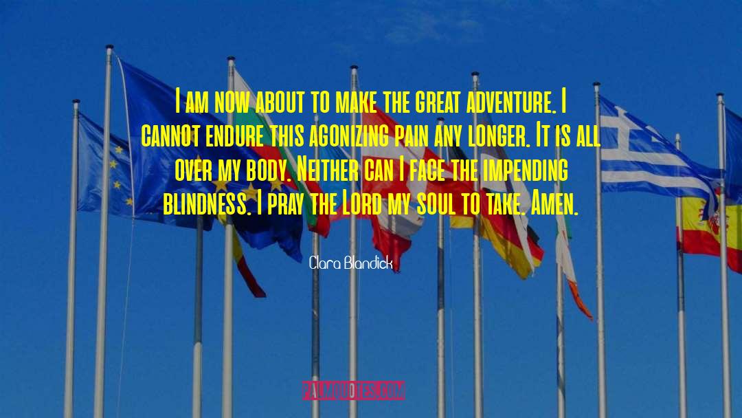 Great Adventure quotes by Clara Blandick