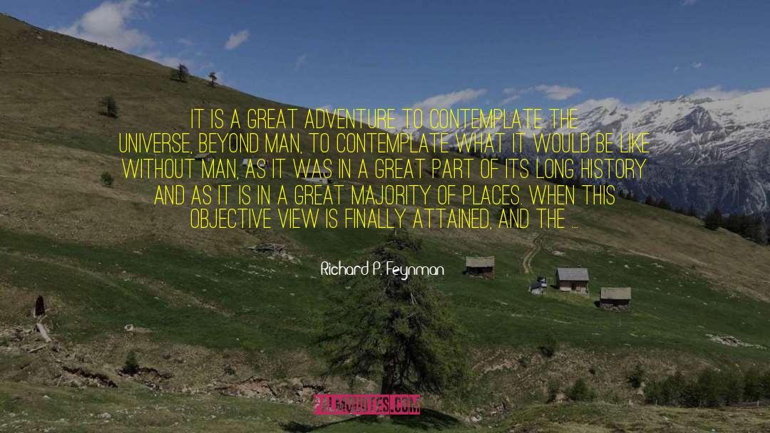 Great Adventure quotes by Richard P. Feynman