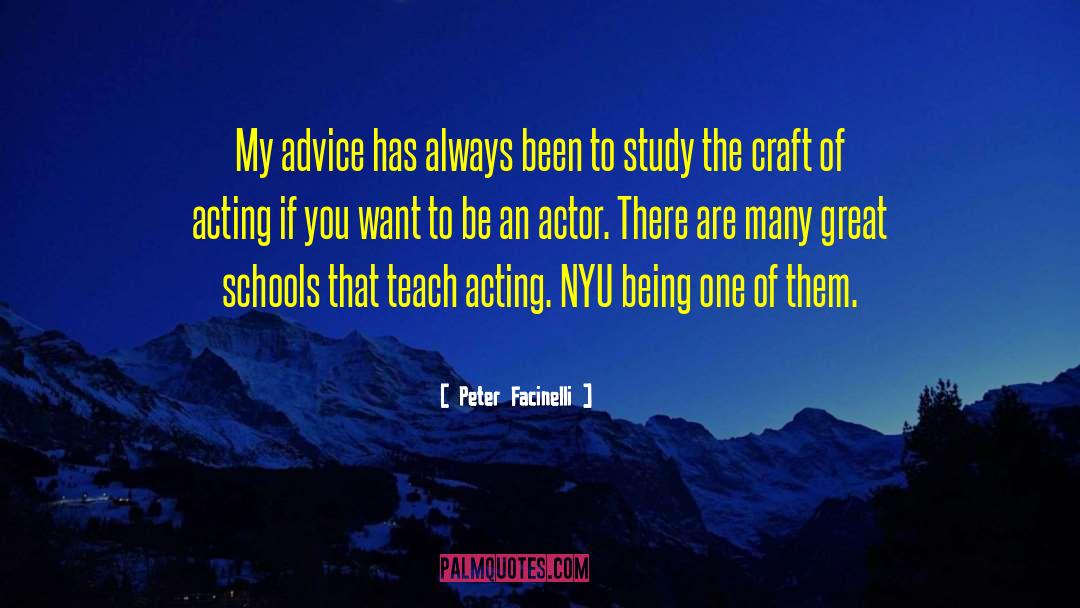 Great Advice quotes by Peter Facinelli