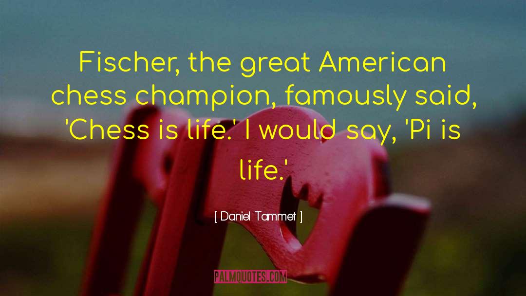 Great American quotes by Daniel Tammet