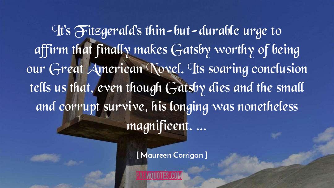 Great American quotes by Maureen Corrigan