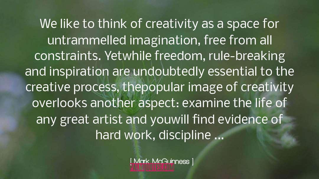 Great Artist quotes by Mark McGuinness