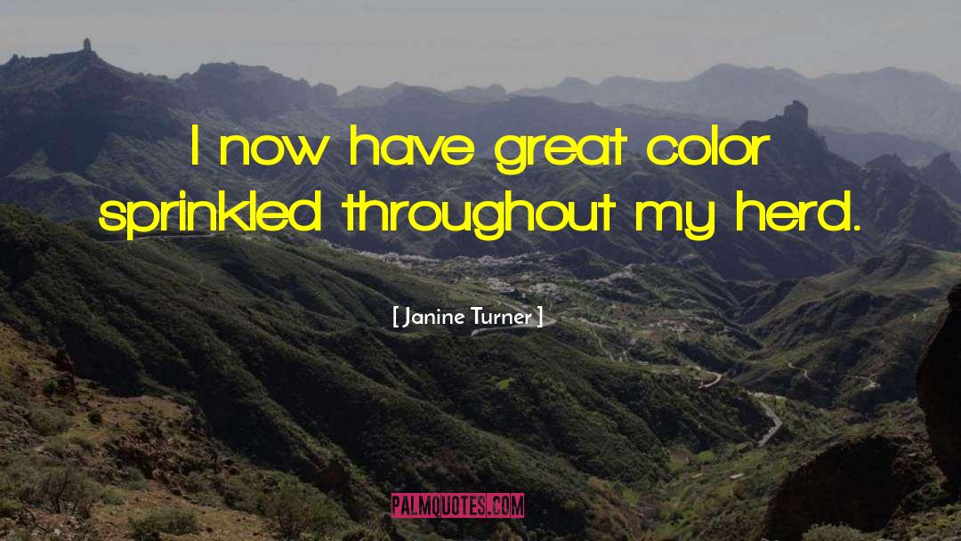 Great Athlete quotes by Janine Turner
