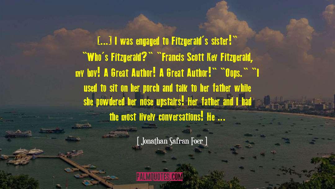 Great Author quotes by Jonathan Safran Foer