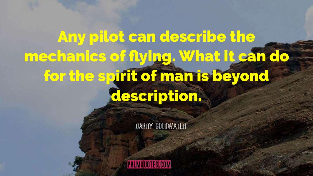 Great Aviation quotes by Barry Goldwater