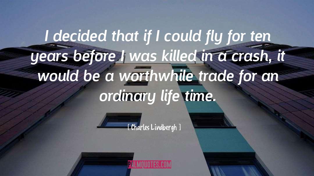 Great Aviation quotes by Charles Lindbergh