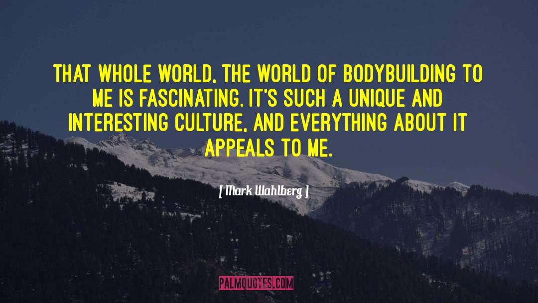 Great Bodybuilding quotes by Mark Wahlberg