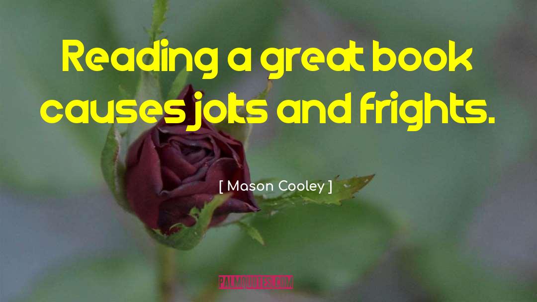 Great Book quotes by Mason Cooley