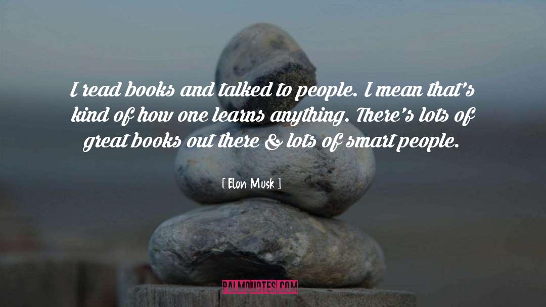 Great Books quotes by Elon Musk