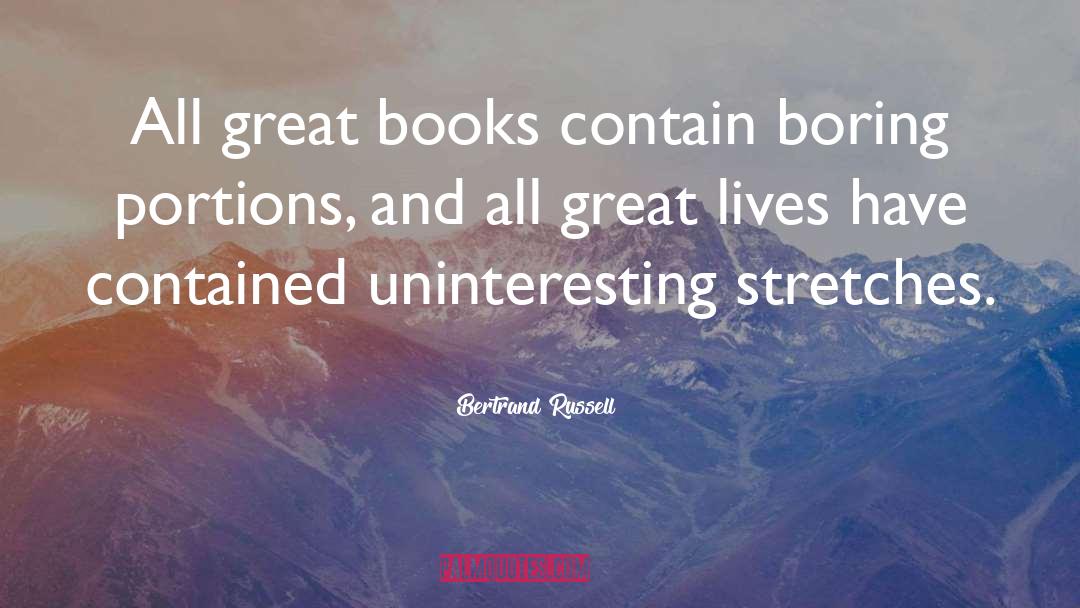 Great Books quotes by Bertrand Russell