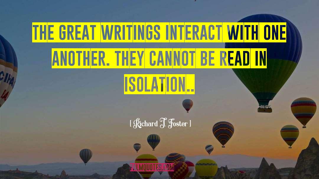 Great Books quotes by Richard J. Foster