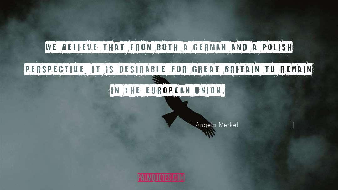 Great Britain quotes by Angela Merkel