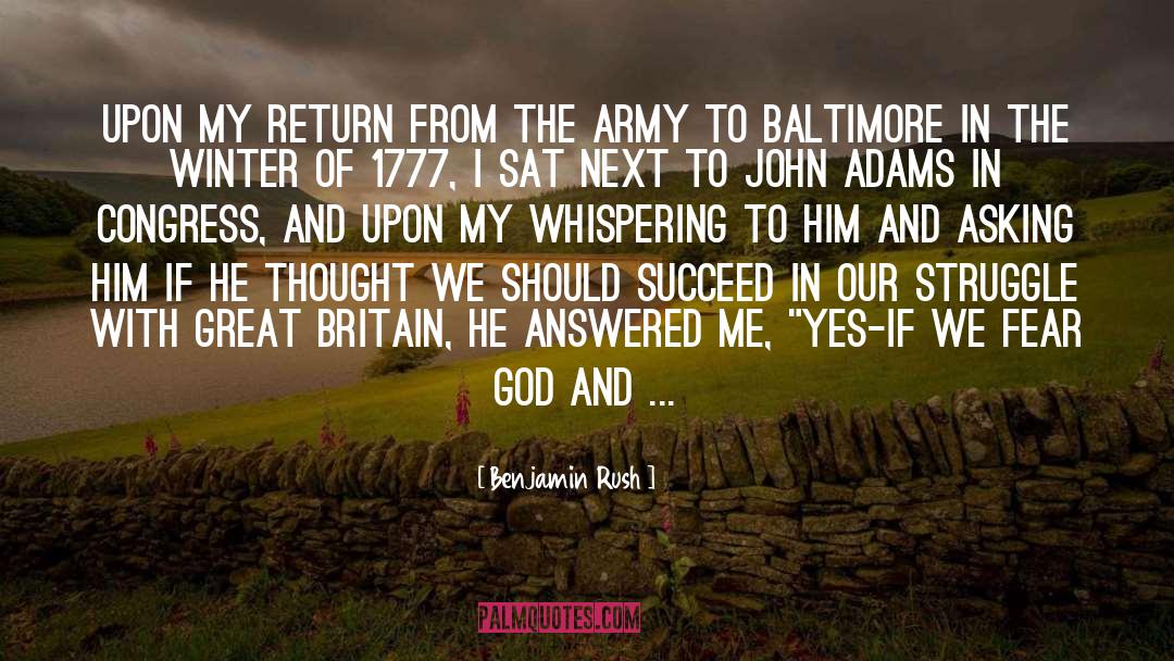 Great Britain quotes by Benjamin Rush