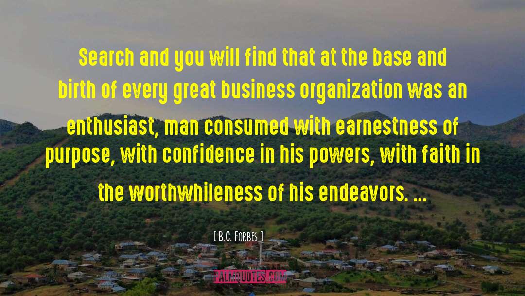 Great Business quotes by B.C. Forbes