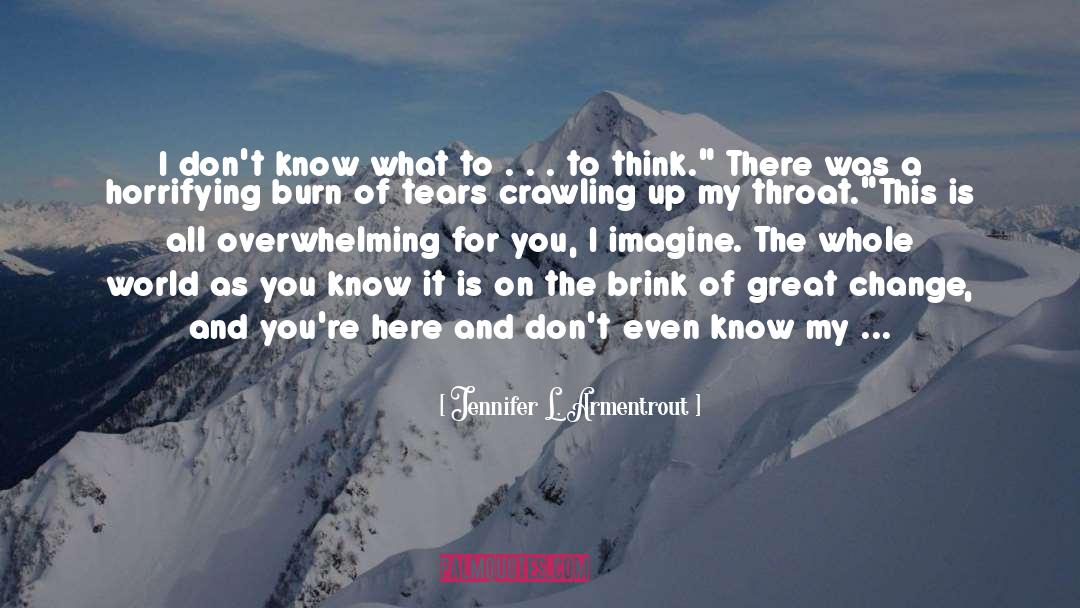 Great Change quotes by Jennifer L. Armentrout