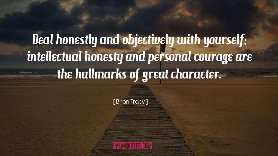 Great Character Description quotes by Brian Tracy