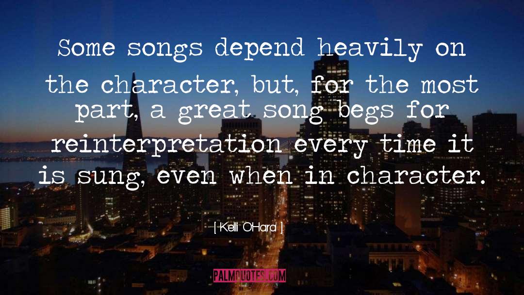 Great Character quotes by Kelli O'Hara