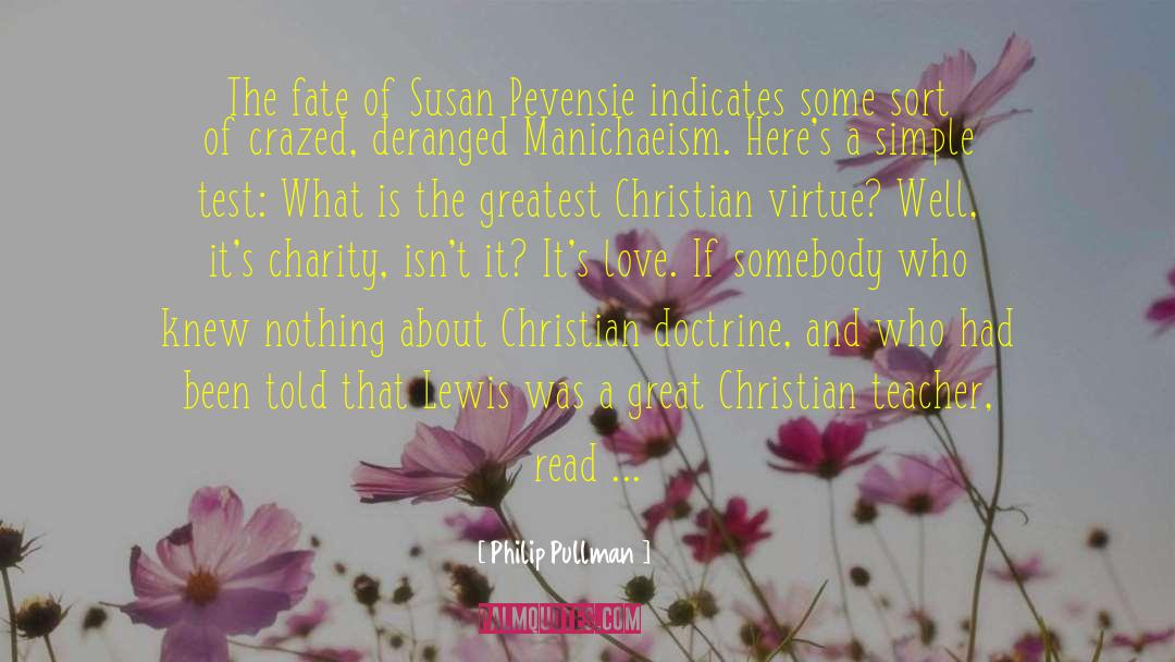 Great Christian quotes by Philip Pullman