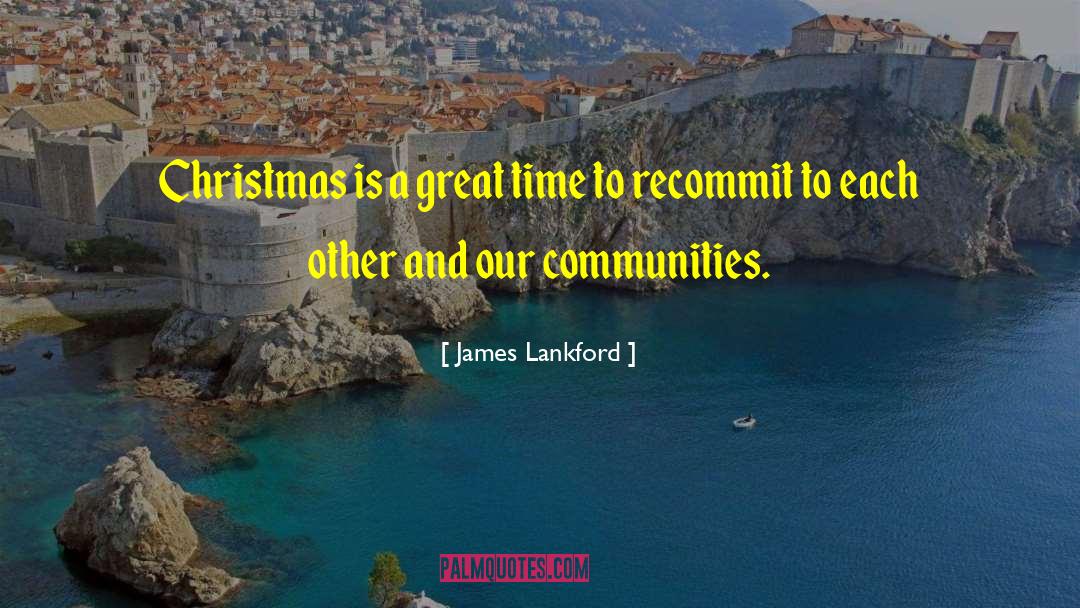 Great Christmas quotes by James Lankford