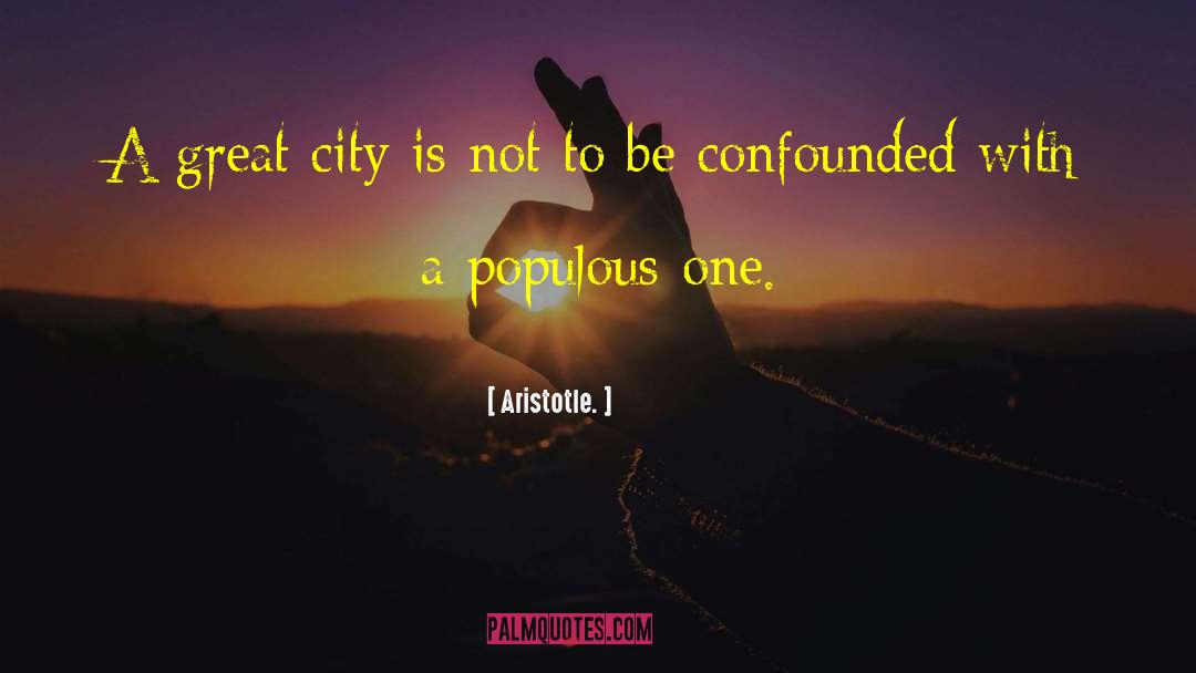 Great Cities quotes by Aristotle.