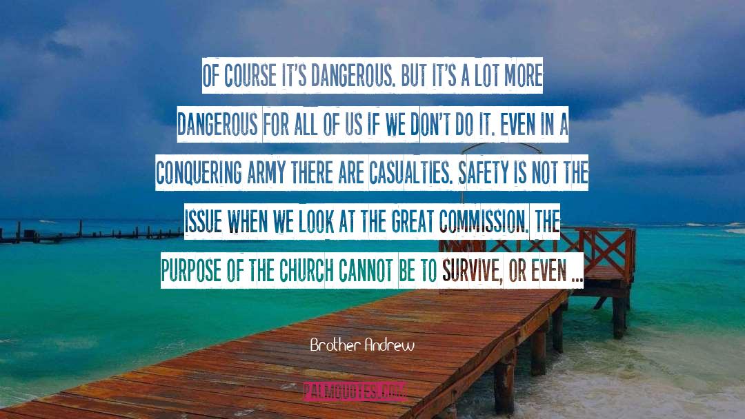 Great Commission quotes by Brother Andrew