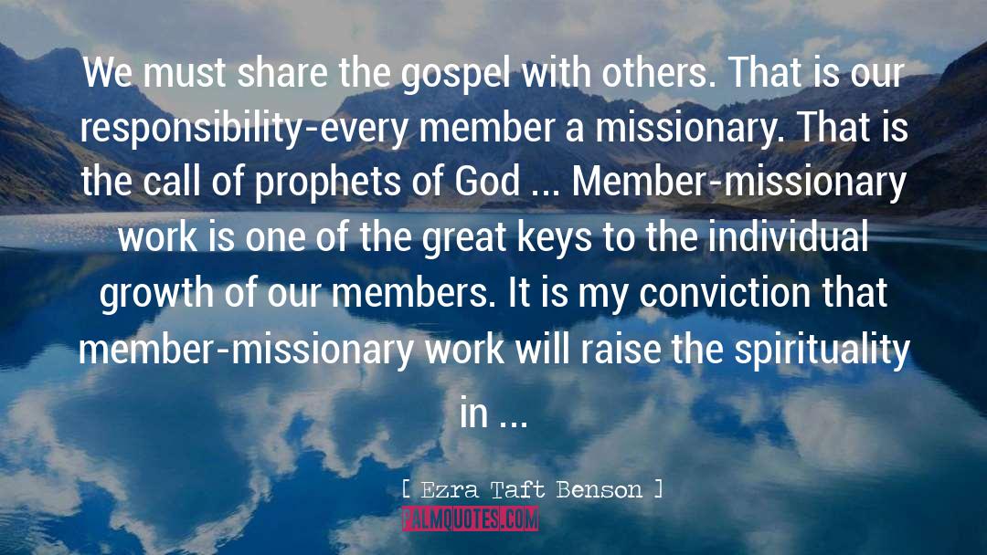 Great Commitment quotes by Ezra Taft Benson