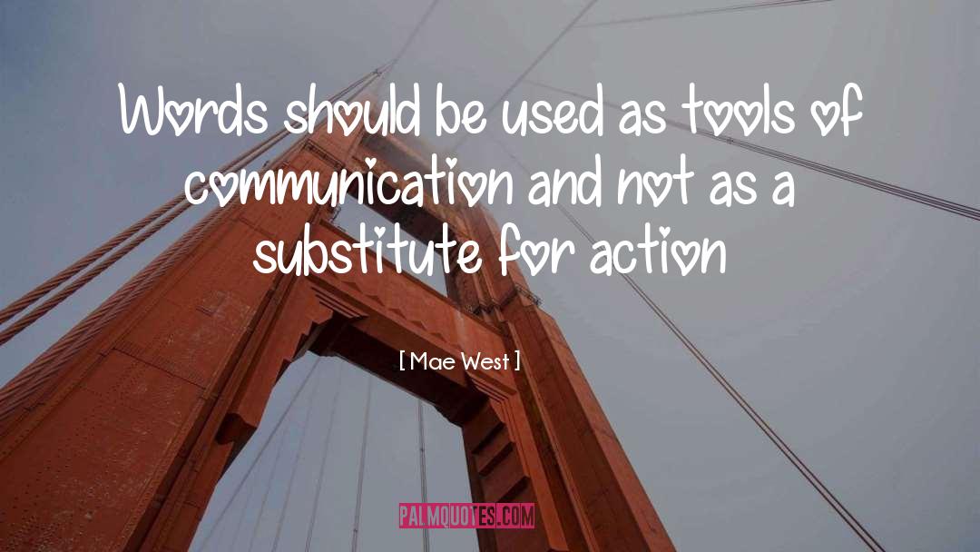 Great Communication quotes by Mae West