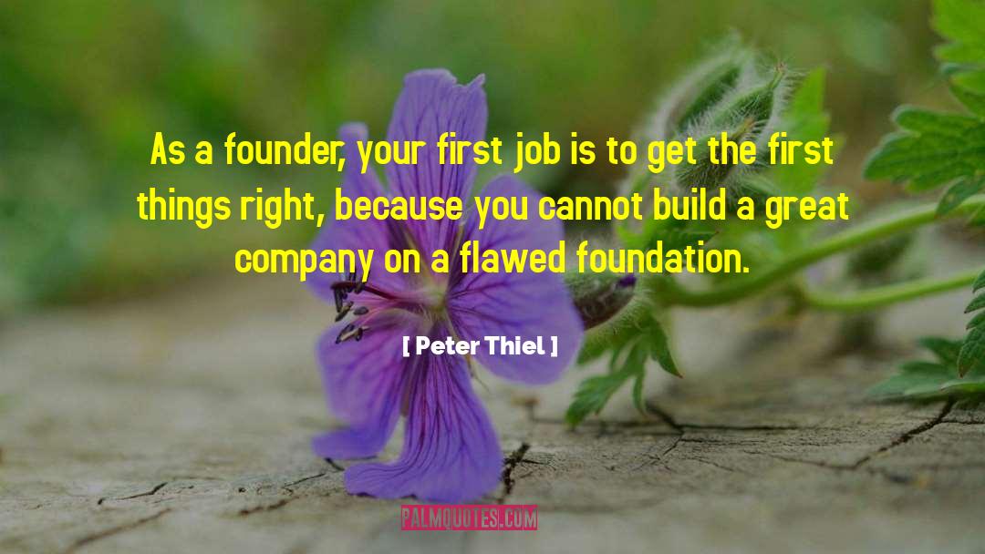 Great Company quotes by Peter Thiel