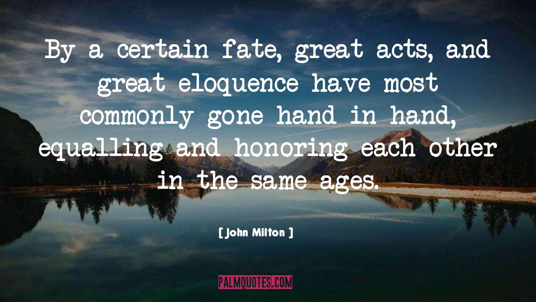 Great Context quotes by John Milton