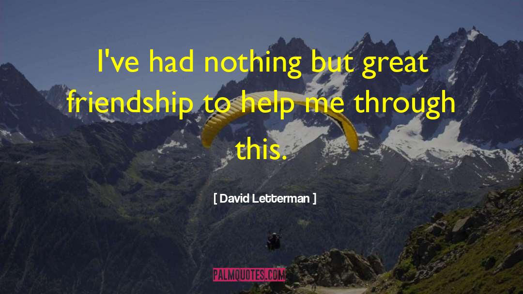 Great Convos quotes by David Letterman