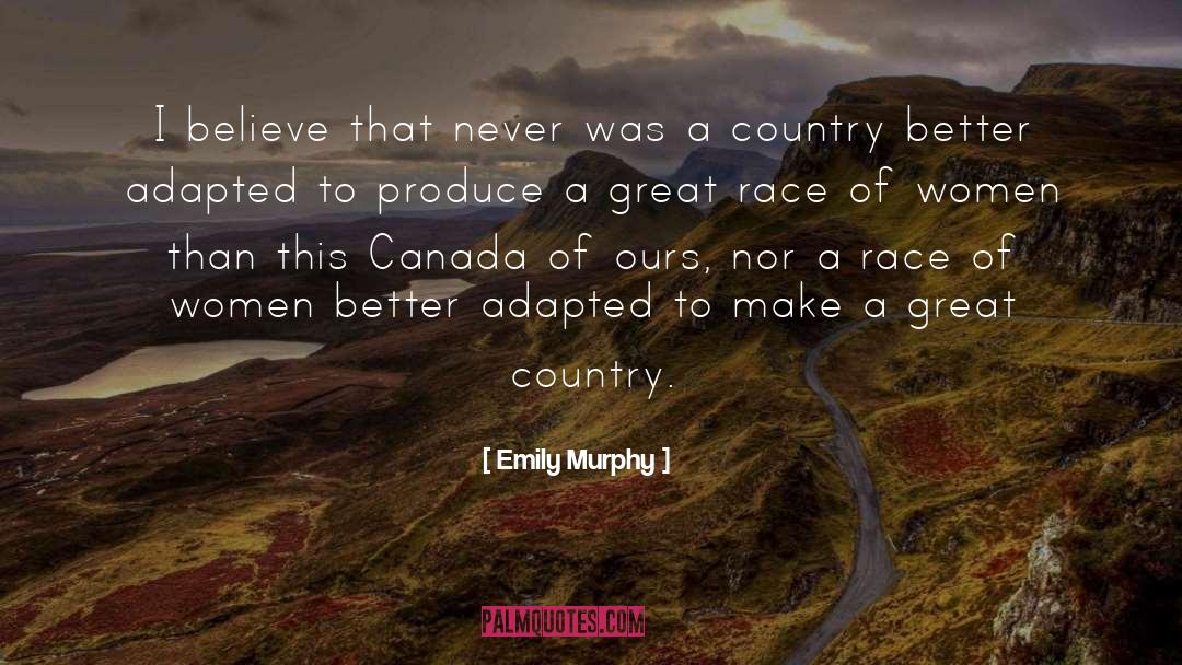 Great Country quotes by Emily Murphy