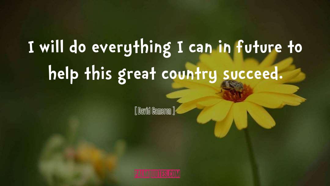 Great Country quotes by David Cameron