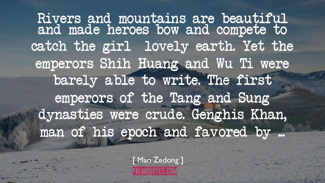 Great Cowboy Goodbyes quotes by Mao Zedong