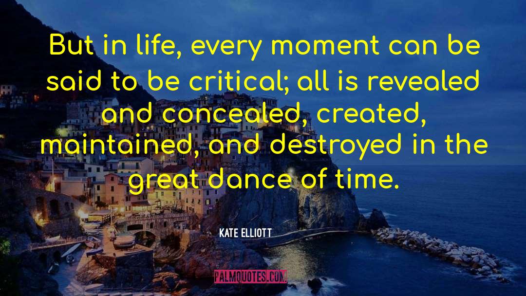 Great Dance quotes by Kate Elliott
