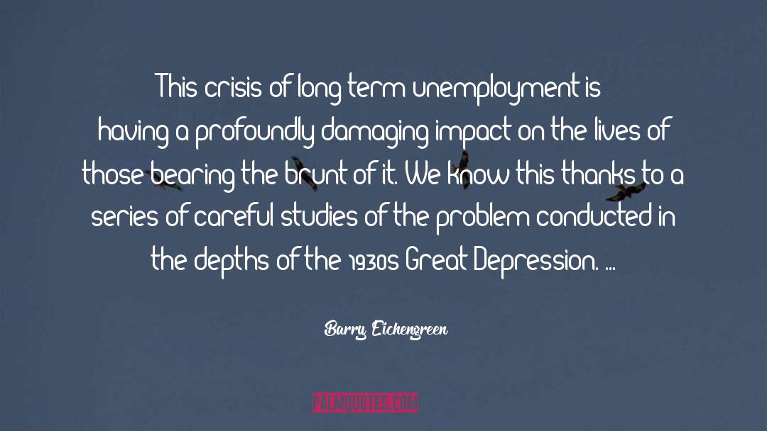 Great Depression quotes by Barry Eichengreen