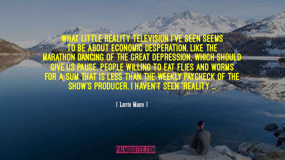 Great Depression quotes by Lorrie Moore